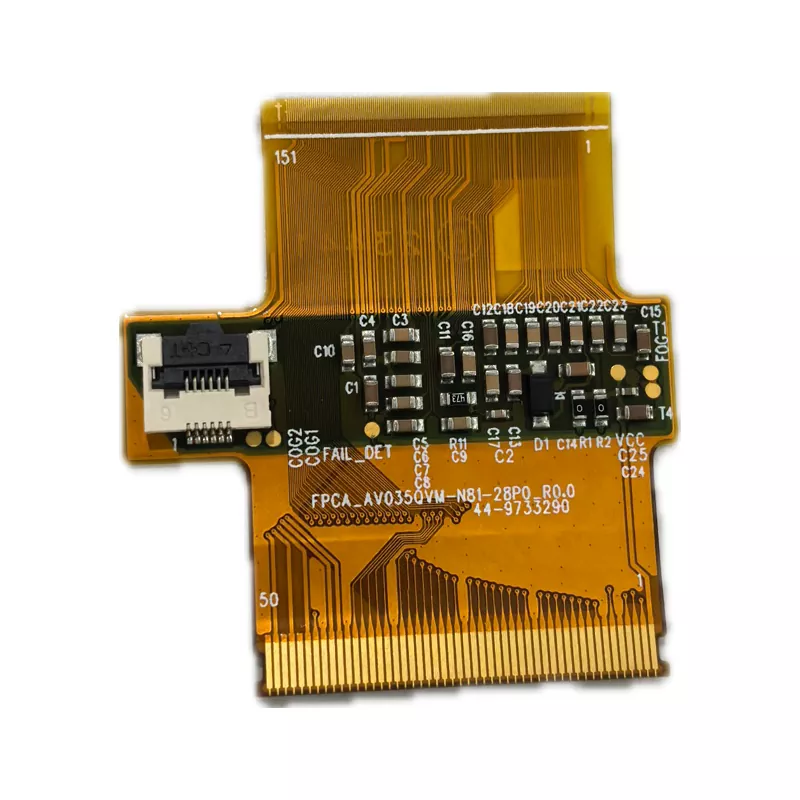 Automobilový přístrojový panel FPC